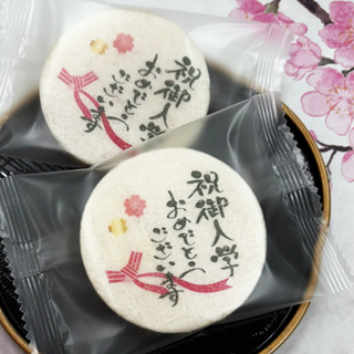 もなかサンド(羊羹をサンドした最中)