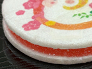 ユニオンケミカーアもなかで羊羹をサンド