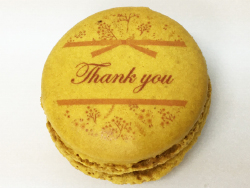 ユニオンケミカーの可食性インクジェットインクでプリントマカロンが作れます