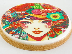 ユニオンケミカーの可食性インクならアイシングクッキーに高精細なプリントが可能